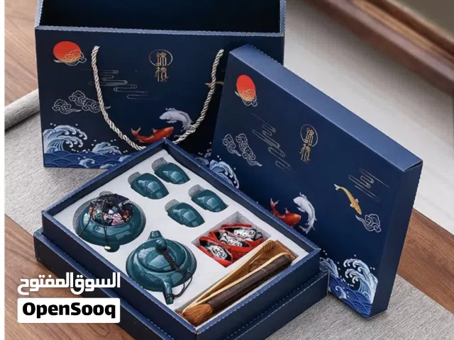 طقم شاي هدية فاخر من الخزف الصيني