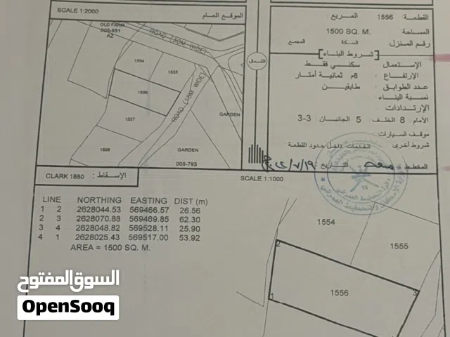 Residential Land for Sale in Al Batinah Al Masnaah