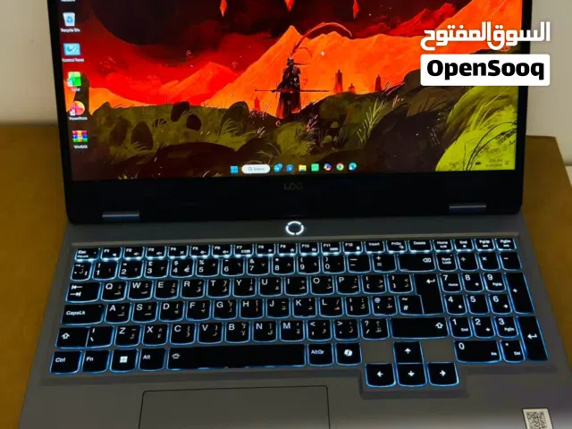 Lenovo LOQ 15IRX9 i7-13650HX RTX 3050 6GB (95W) RAM 24GB DDR5 SSD 512GB 144Hz + 100% sRGB نظافة 100%