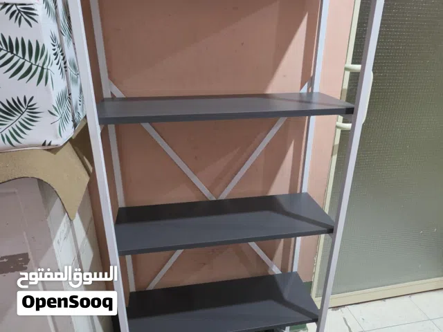 black and white shoe rack