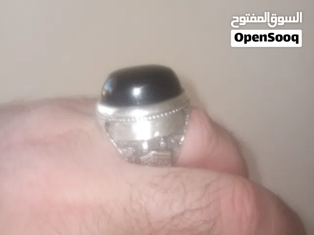 خاتم فضه صياغة يدوية وزن 36,5