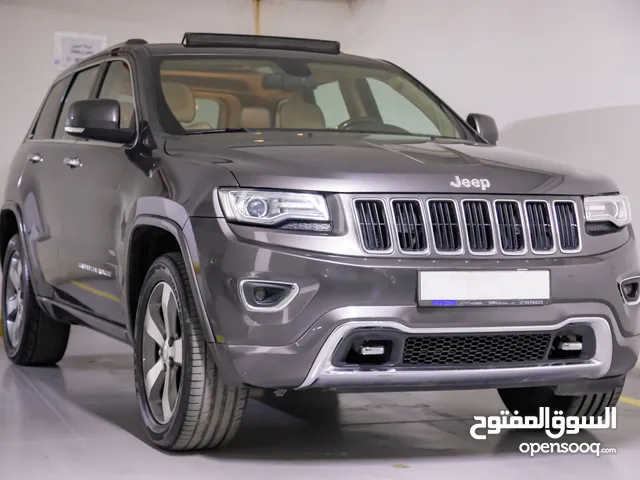 جيب جراند شروكي 2014 اعلى صنف OVERLAND للبيع