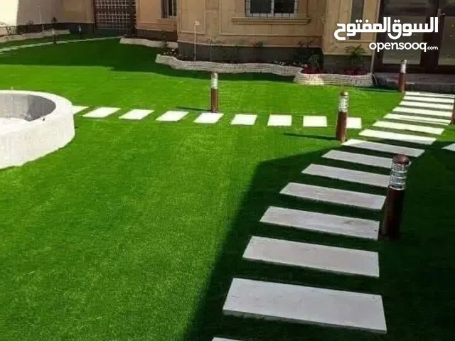 فني متنزهات حدائق ورسم بالحجر وجمل التفاصيل