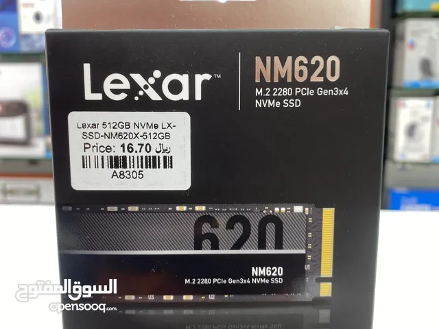 LEXAR 512GB NV Me LX-SSD