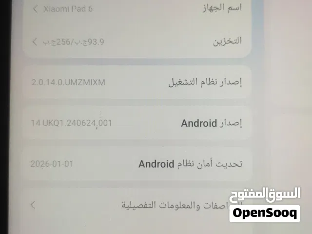 Xiaomi Pad 6 256 GB in Baghdad