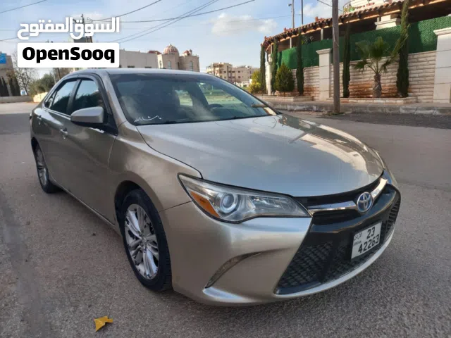 تويوتا كامري لون شمباني مميز 2016 فحص 2 جيد بسعر مغري قابل للبدل