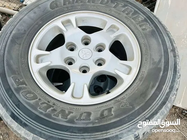 Used Original Rims and Dunlop Tyres for Sale - 16" Mitsubishi Pajero
