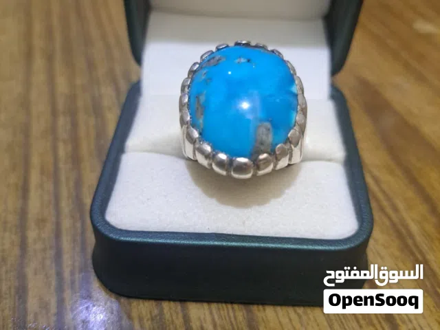 خاتم فيرو نيشابوري صافي فضه  925 حجم راهي