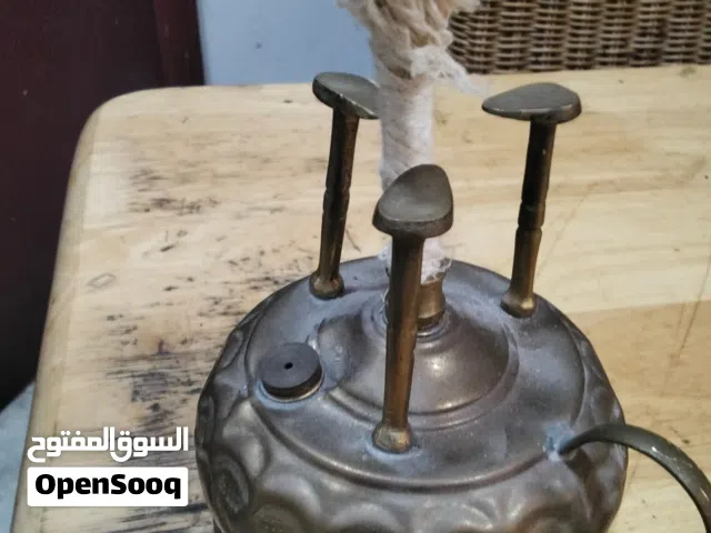 Vintage Brass Kerosene Lamp / Stove
