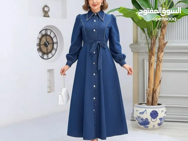 تشكيلة فستان جنز عرض عليهم   احجام S.M.L.XL  السعر20دفقط بدل من25