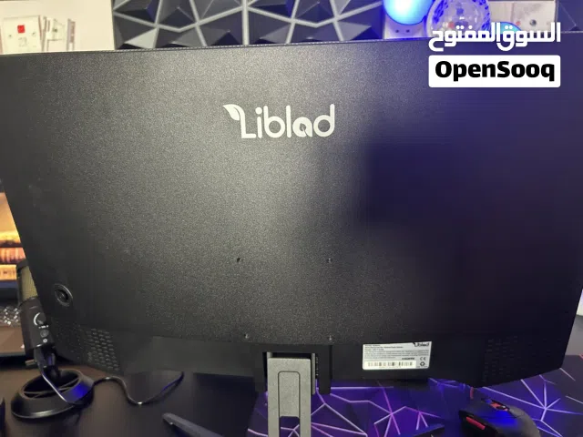 شاشة (Liblad) بحجم 23.6 بوصة، بحالة ممتازة جداً ونظيفة.