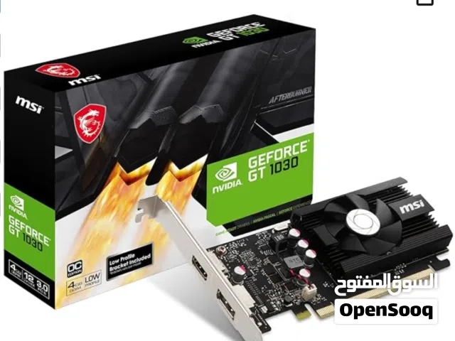 كرت شاشة MSI GeForce GT 1030 4GB GDDR4 PCI Express 3.0 x16