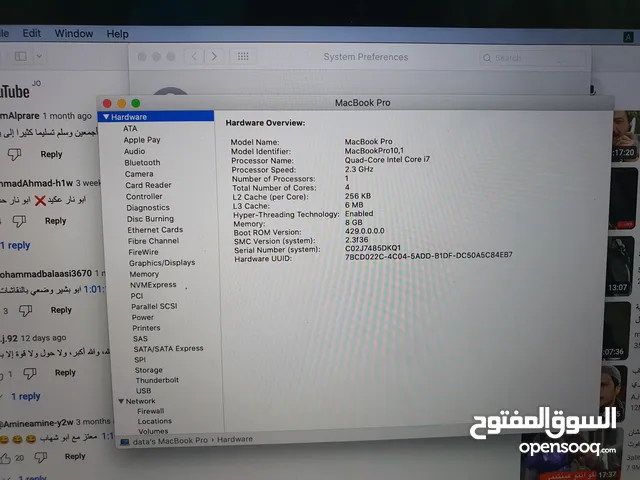 لابتوب ماك برو للدراسة والتصميم ممتاز جدا بسعر حرق كمبيوتر لابتوب للبيع جهاز للدراسة نظيف
