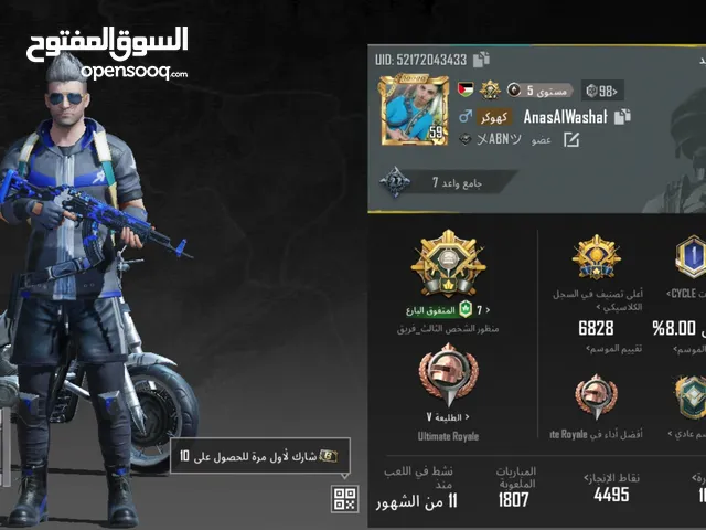 Pubg Accounts and Characters for Sale in Zarqa