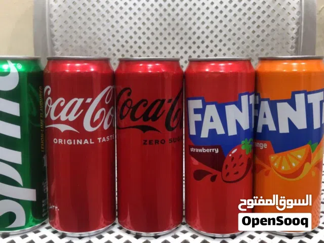 مشروبات غازية مقاس 330ml / 250ml