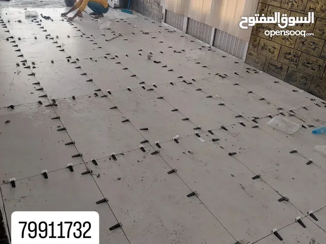 تركيب سيراميك و بورسلاين ورخام بجميع انوعه