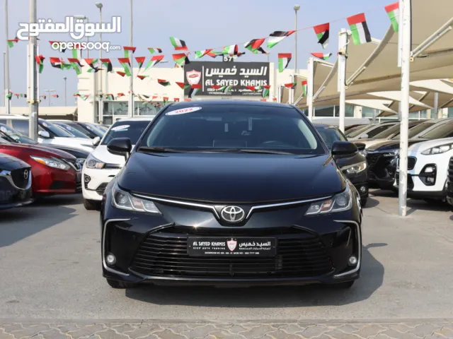 Toyota Corolla -2022-  GCC - Full option (number 1) -Engine 1.6L - PRICE  53000 - KM 63000