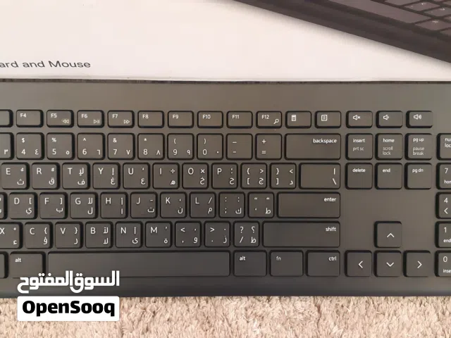 كيبورد + ماوس (  Keyboard + Mouse ) وايرلس أصليات من شركة Dell .. للبيع