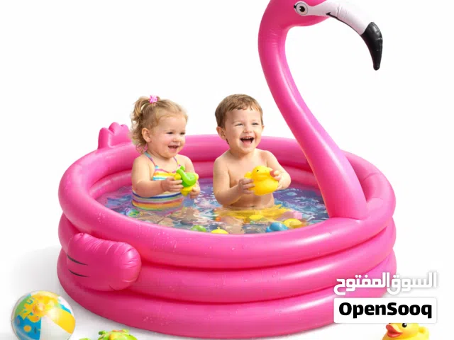 مسبح الفلامنغو القابل للنفخ للأطفال
