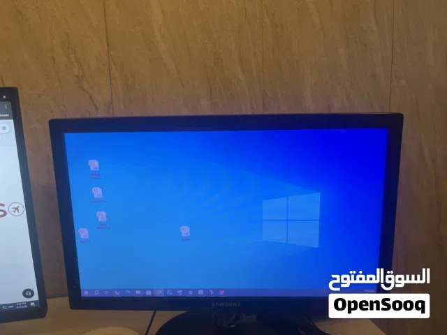 شاشة كمبيوتر حجم 19 شغل كمبيوتر او شغل نضام كميرات للبيع سعر حرق