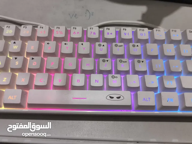 White RGB keyboard membran