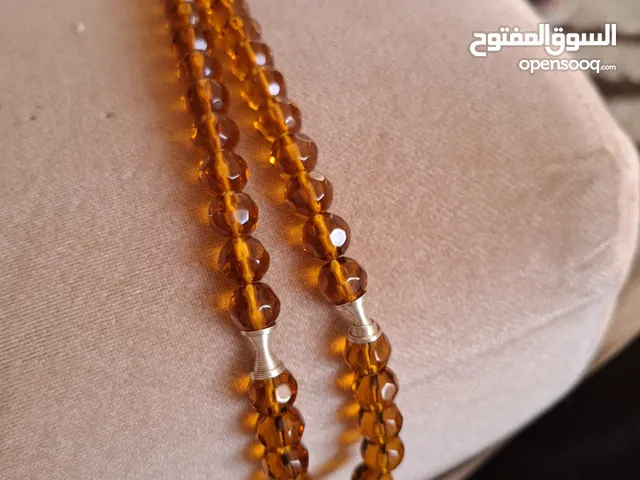 مسبحه كهرمان قديم 33 حبه