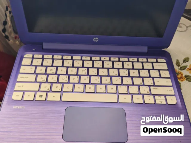لابتوب إتش بي ستيم + شاحن بلاش