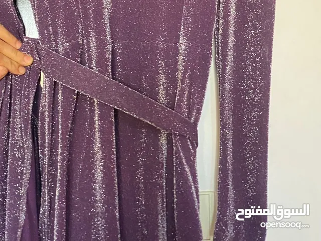 فستان سوارية بنفسجي - purple soiree dress - hijabis