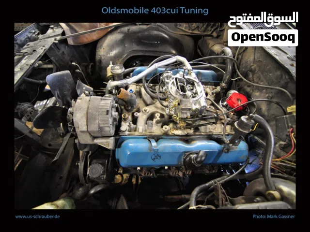 Oldsmobile 403 engine with auto 350 gearbox