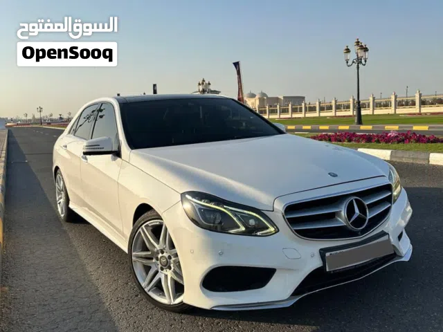 Mercedes-Benz E300 Gulf specification, 2014 model, second owner, excellent condition