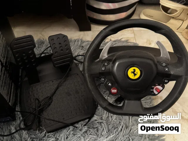عجلة تحكم لبلاي ستيشن 4 وبلاي ستيشن 5 فيراري T80 تراست ماستر 488GTB اصدار