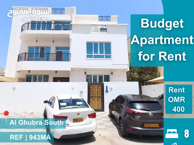 Budget Apartment For Rent In AL Ghubrah South  REF 943MA