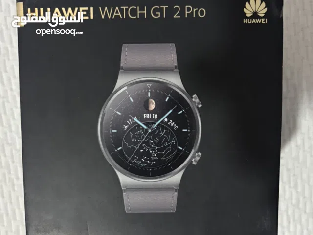 Huawei Watch GT 2 Pro ساعة ذكية بامكانية التكلم بالهاتف منها الجيل الثاني من هواوي بسعر مغري