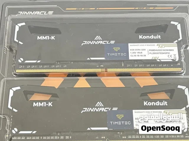 للبيع رامات pinnacle 8x2 يعني 16 سرعتهن 3200