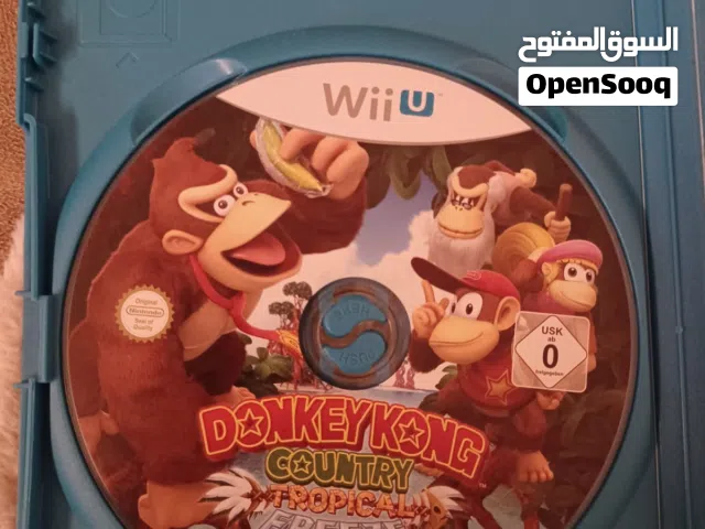لعبة وي يو مستعملة نظيفة  wiiu cd used and clean