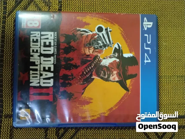 شريط ps 4 red dead 2