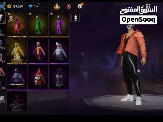 Free Fire Accounts and Characters for Sale in Musandam