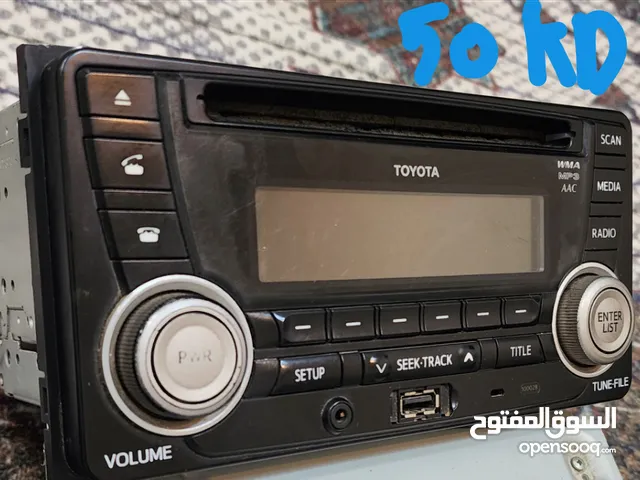 للبيع مسجلات تيوتا اصليه