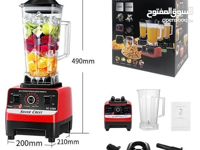 آلة تجارية متعددة الوظائف الأكثر مبيعًا، عصارة مطبخ طازجة 2 في 1، خلاط كهربائي للعصائر من Silver Cre