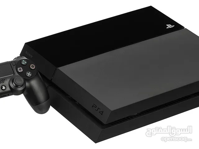 بلايستيشن PS4 مستعمل بحالة ممتازة مع يد اصلية ويد كوبي ون