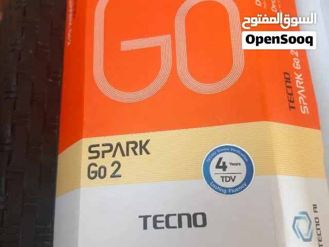 هاتف تكنو سبارك جديد بسعة 64 جيجابايت ولون أبيض