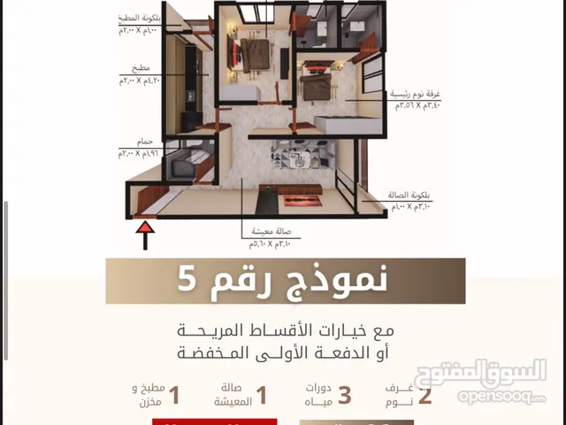 أفضل شقق للاستثمار والسكن للبيع