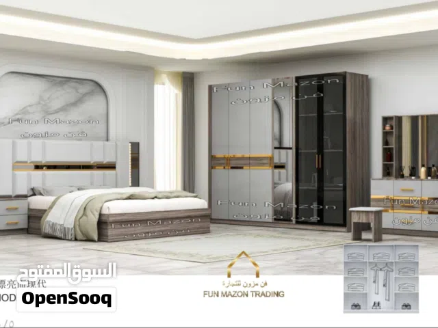 NEW BEDROOM 2026 MODEL WITH ALMINUM MIRROR DOOR  LATEST DESIGN JOORI FURNITURE SEEB MUSCAT NEAR MEET