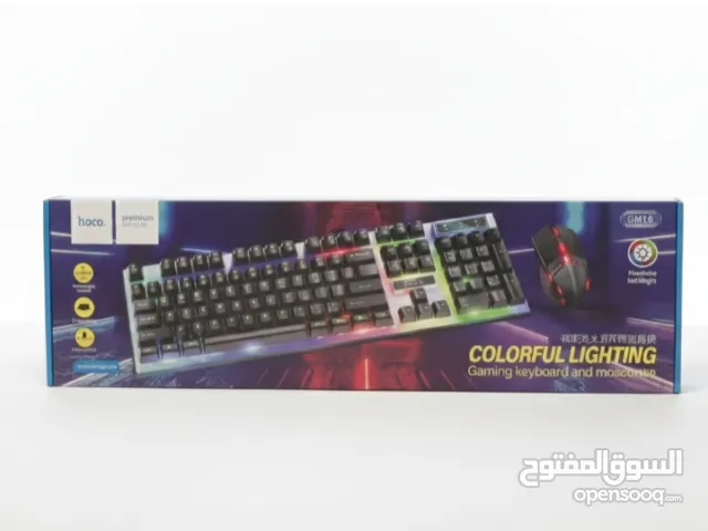 Hoco keyboard and mouse gaming RGB