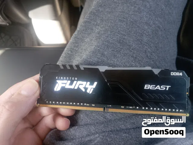 RAM FURY 16GB DDR4 3200 RGB مستعملة