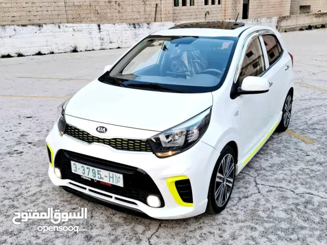 كيا مورنينج 2018 GT LINE فل الفل ( فتحة سقف )