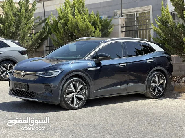 VW ID4 Crozz PRO 2021 فل كامل اضافات حرة فحص كامل بحالة الوكالة برو
