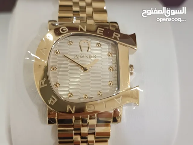 for sale gold watch Aigner brand new