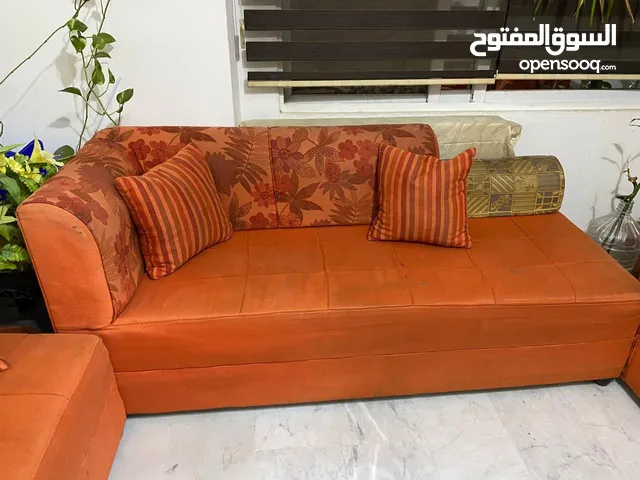 طقم كنب سبع مقاعد تفصيل مو تجاري ضاحية الرشيد قابل للتفاوض