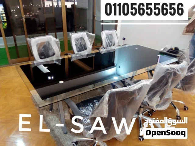 ترابيزة اجتماعات زجاج سيكوريت مستورد، ترابيزة اجتماعات مودرن زجاج، ترابيزة اجتماعات زجاج اداريه